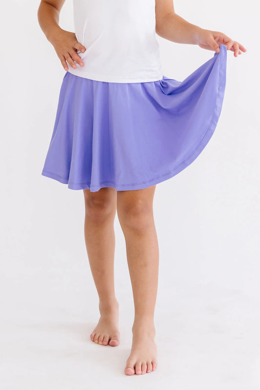 GINNIE TWIRL SKORT - PERIWINKLE