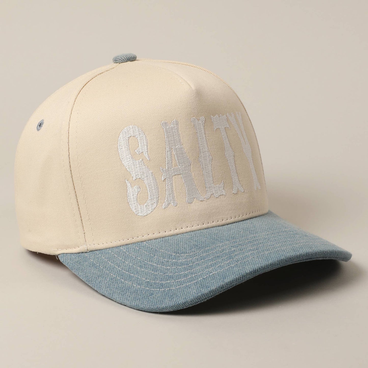 SALTY TWO-TONE TRUCKER HAT