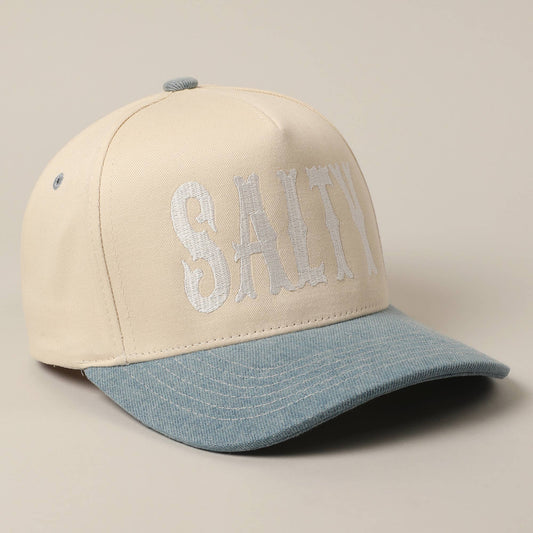 SALTY TWO-TONE TRUCKER HAT