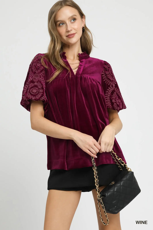PERFECT DATE TOP - WINE