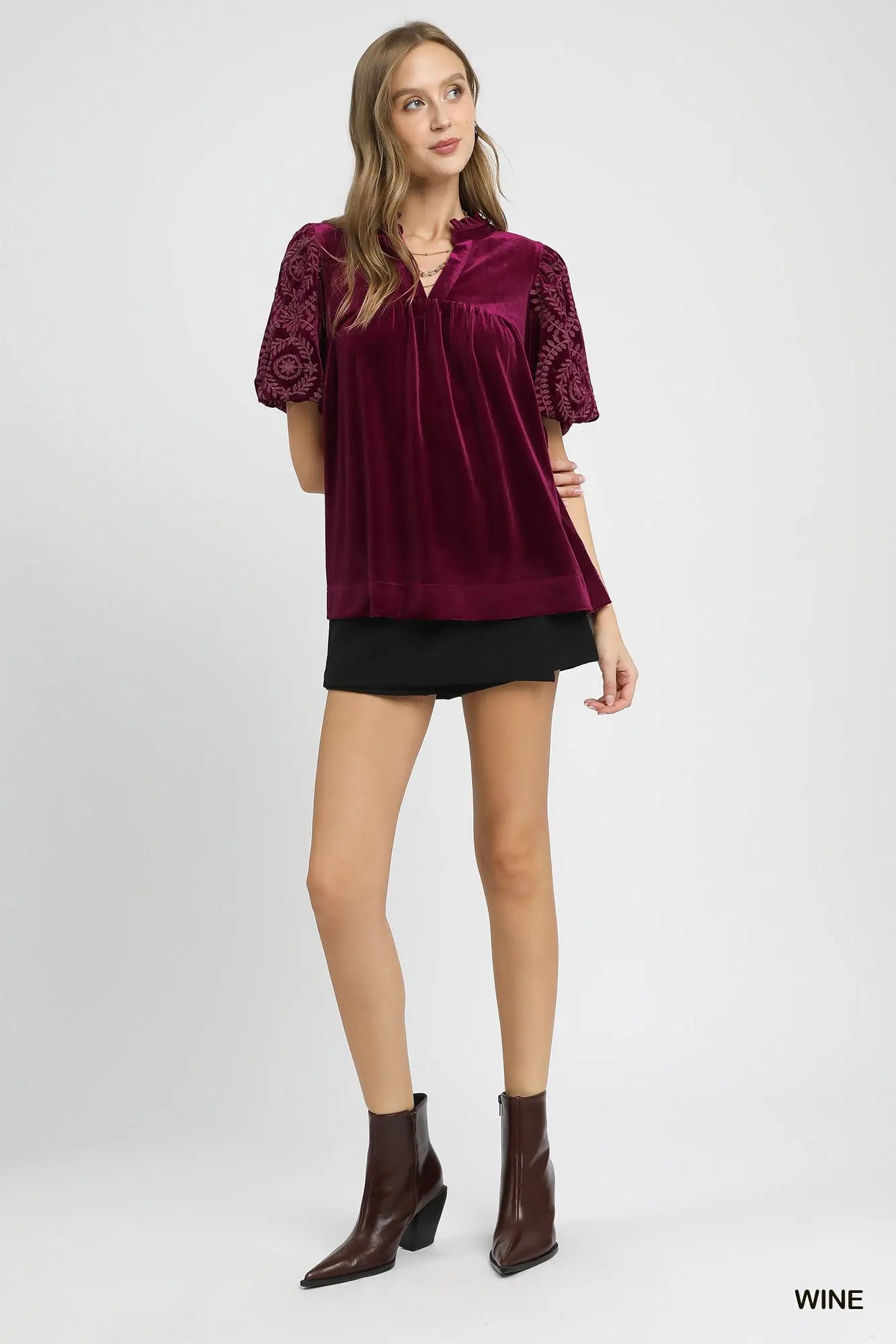 PERFECT DATE TOP - WINE