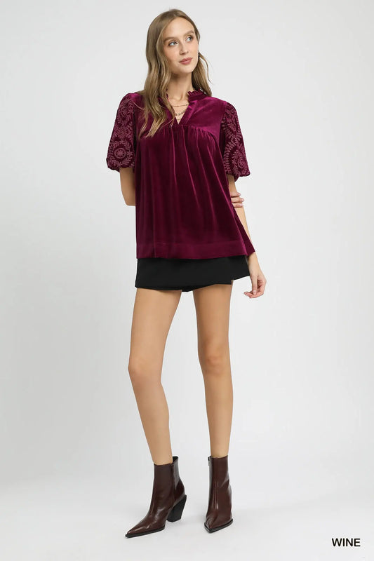 PERFECT DATE TOP - WINE