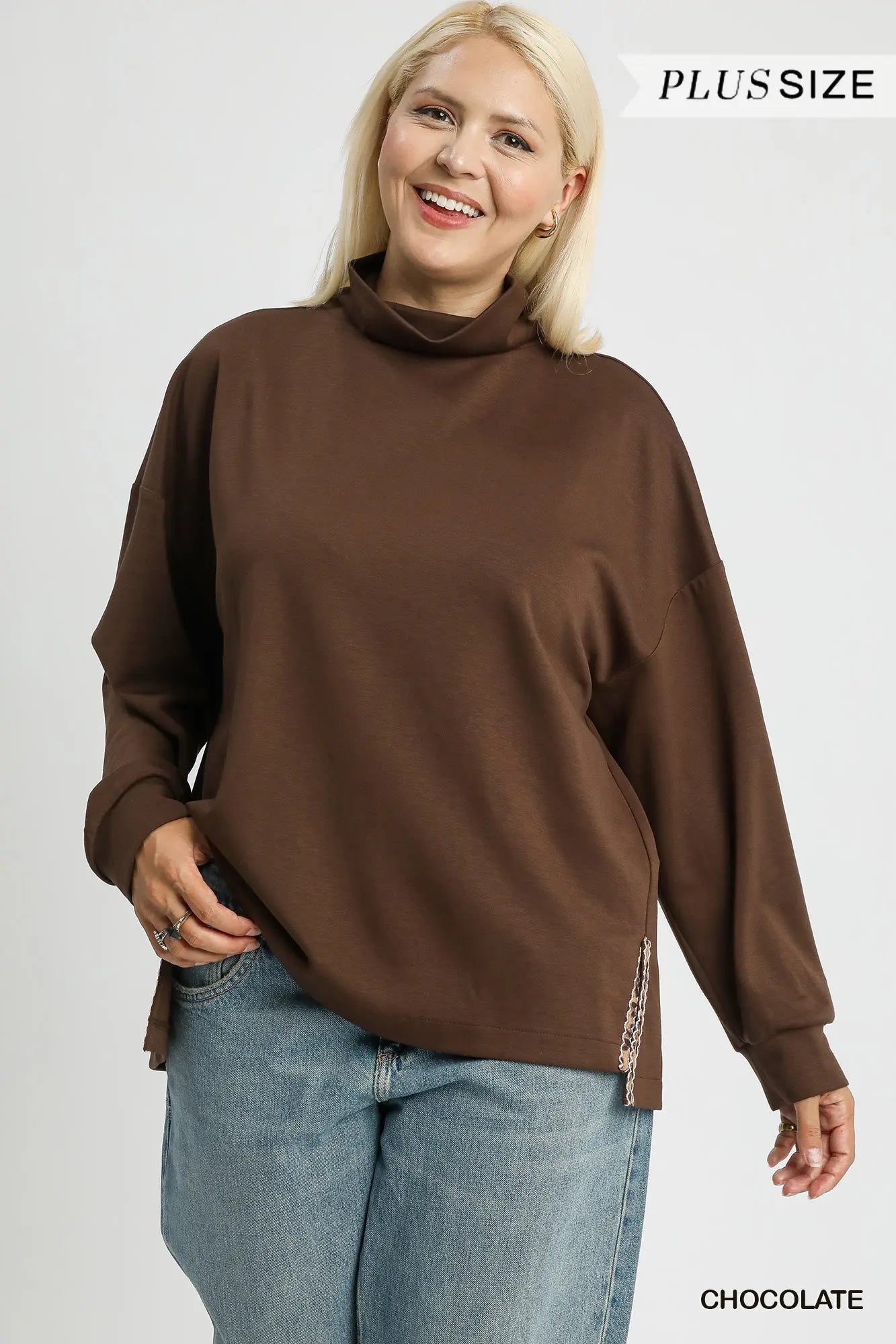 ON THE MOVE TOP - CHOCOLATE