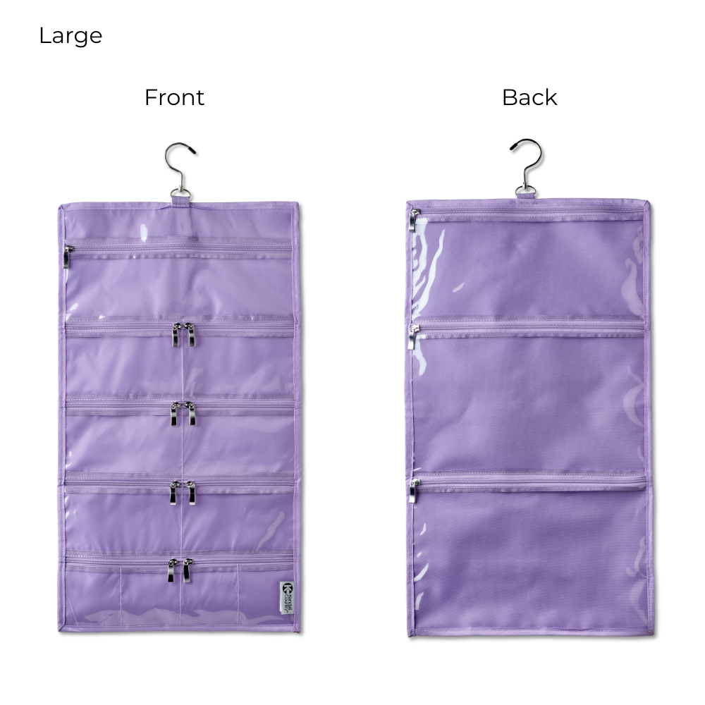 Kendall Country On-The-Go Organizer (NEW): Lilac / Large