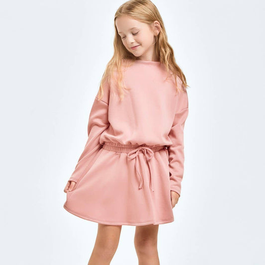 ARIA BOAT NECK DRESS