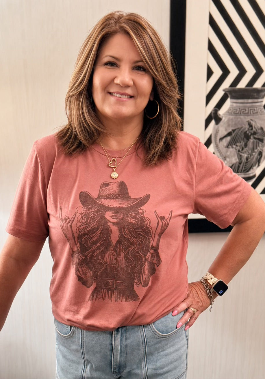 WESTERN GIRL TEE