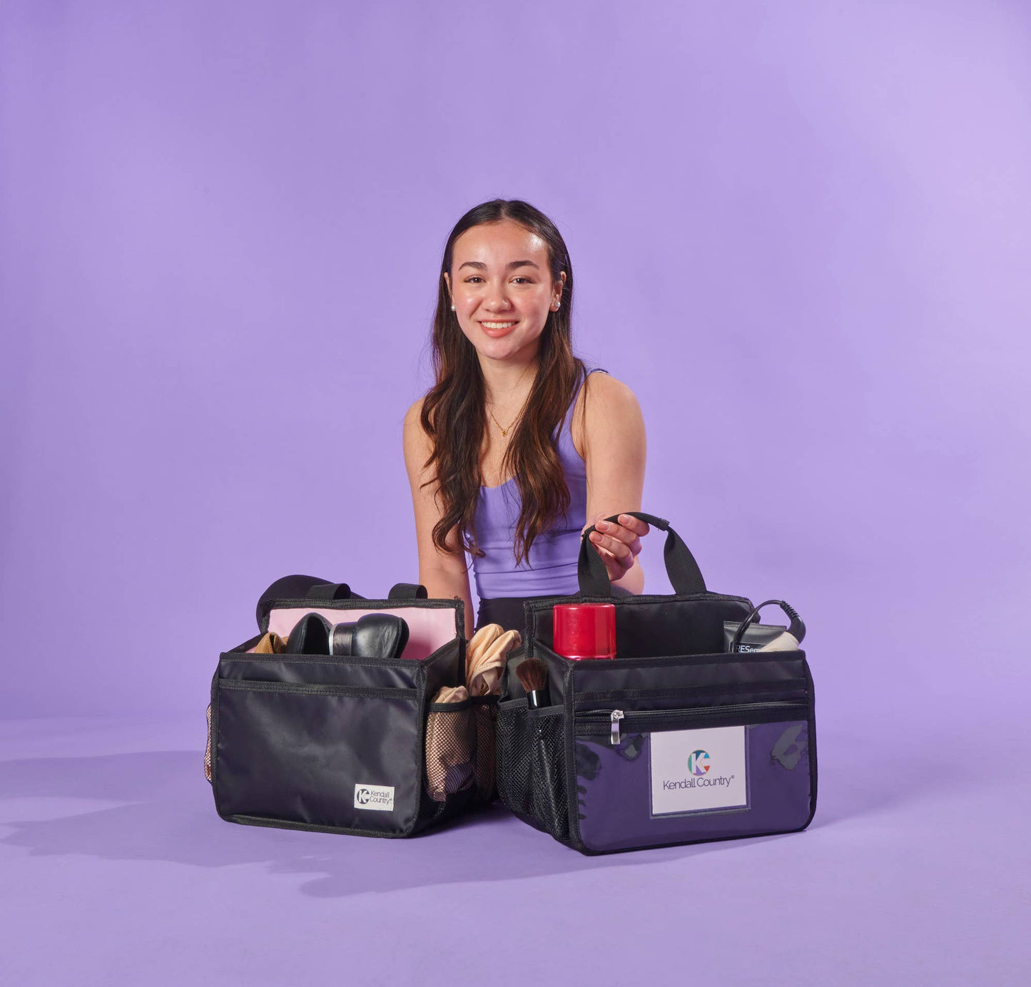 Kendall Country Tidy Tote Organizer (NEW!): Lavender Purple
