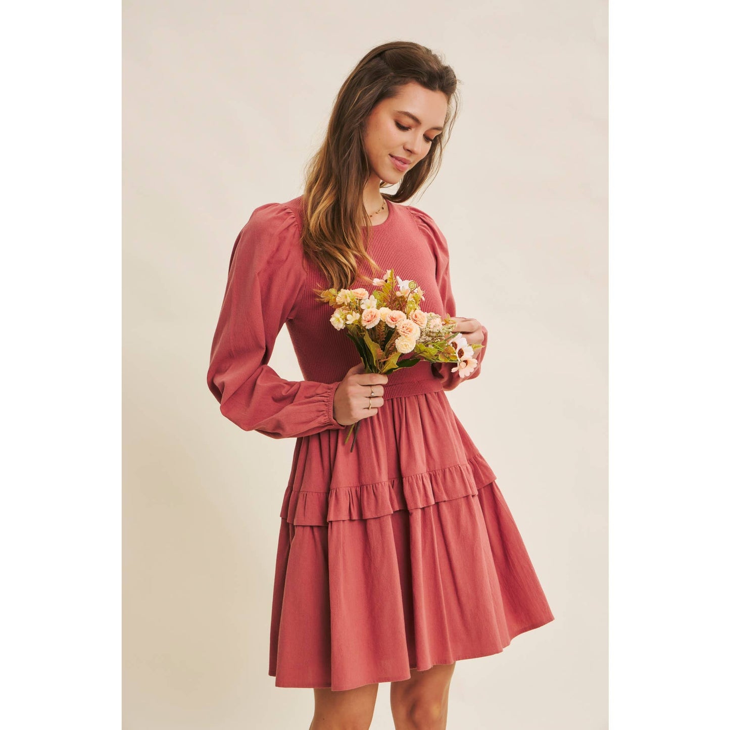 TWOFER SWEATER DRESS