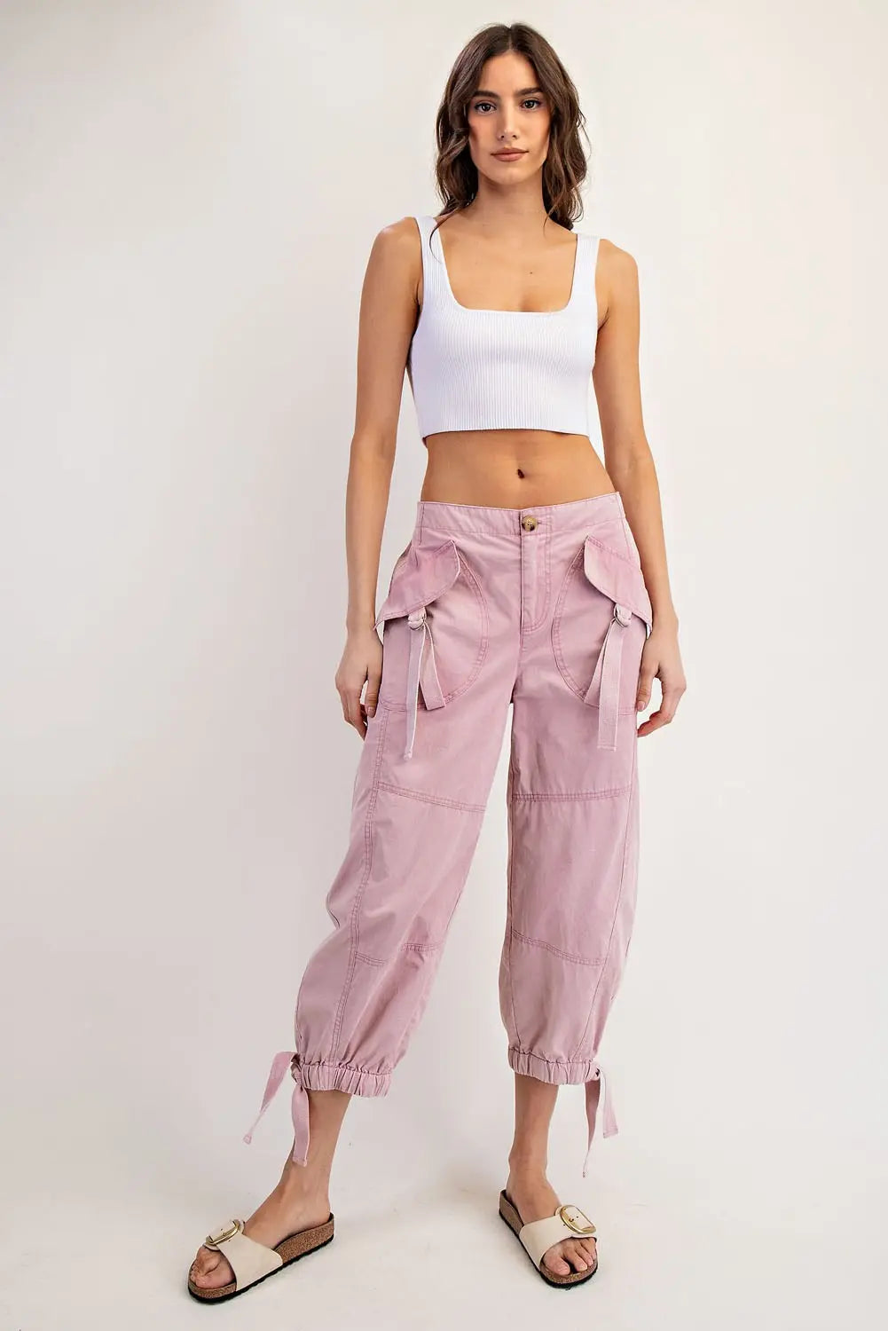 JAZMINE PANTS - VINTAGE ROSE