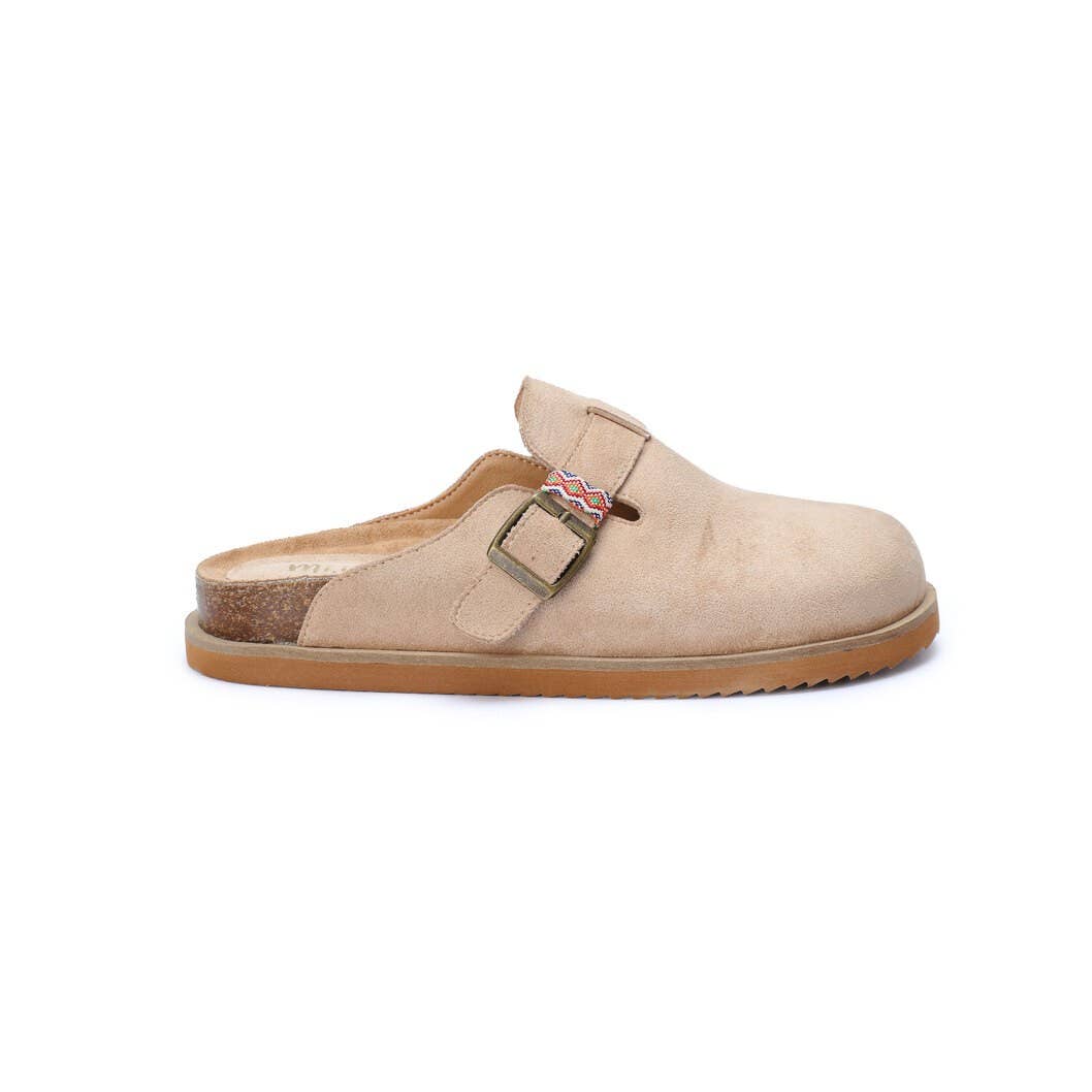 CAPRI SUEDE CLOG