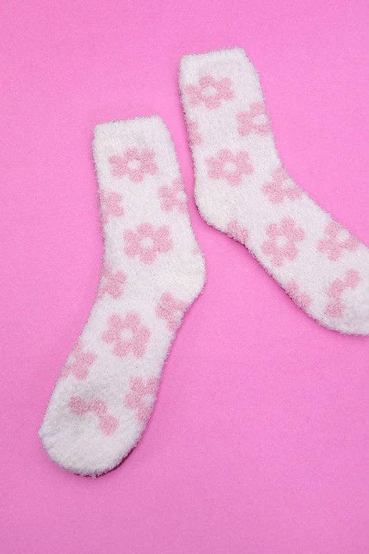 WARM PLUSH FUZZY SOCKS
