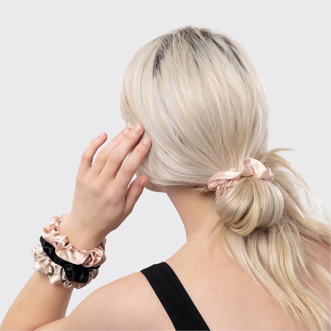 SATIN SLEEP SCRUNCHIES - ASSORTED