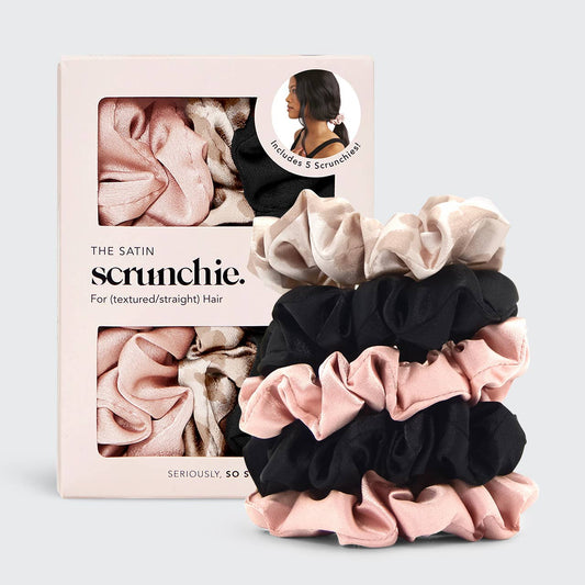 SATIN SLEEP SCRUNCHIES - ASSORTED