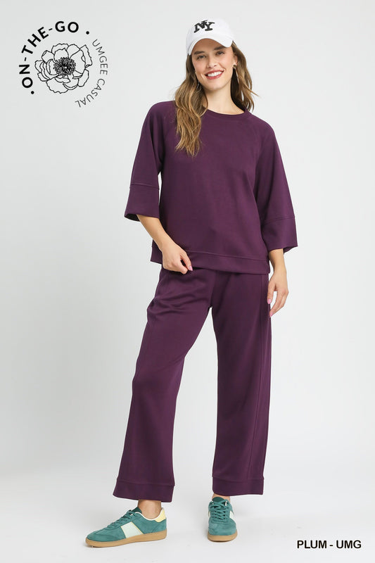 JOANIE LUXEKNIT PANT SUIT