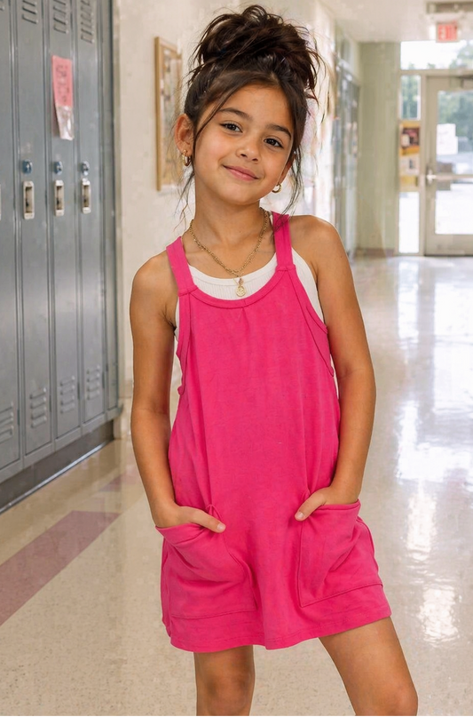 RELAXED TANK ROMPER DRESS