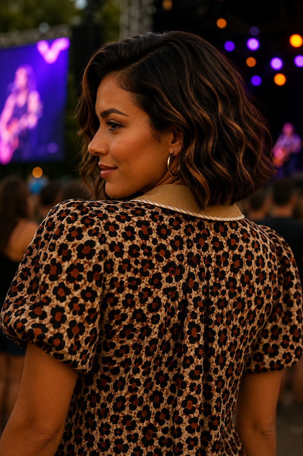 LEOPARD MINI DRESS