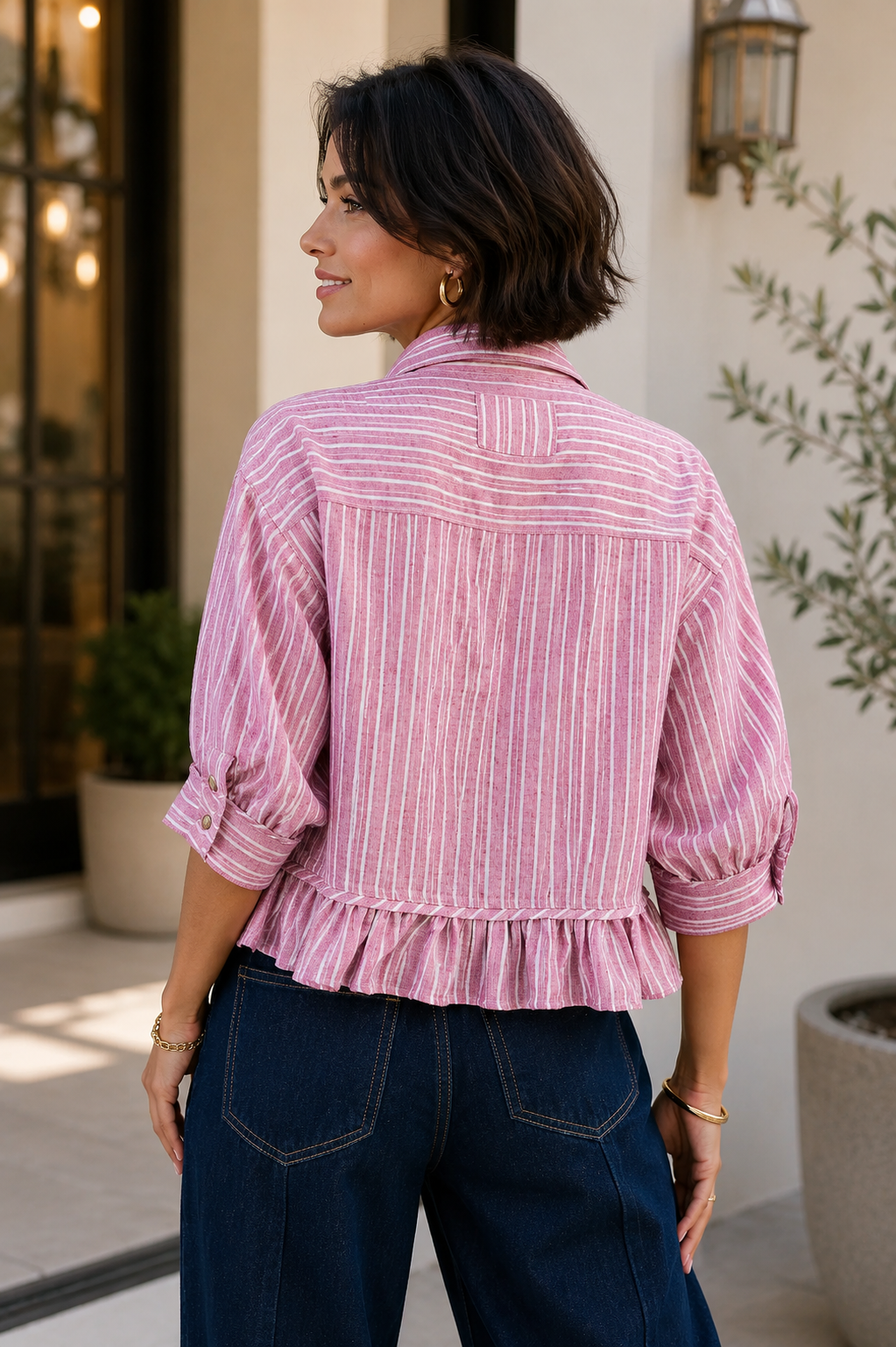 JESSIE TOP - RASBERRY