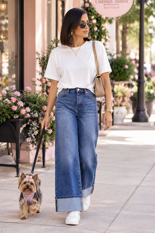EVERYDAY CROP TEE - WHITE