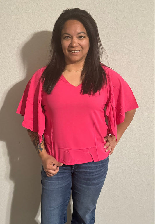 HOT FOR PINK TOP