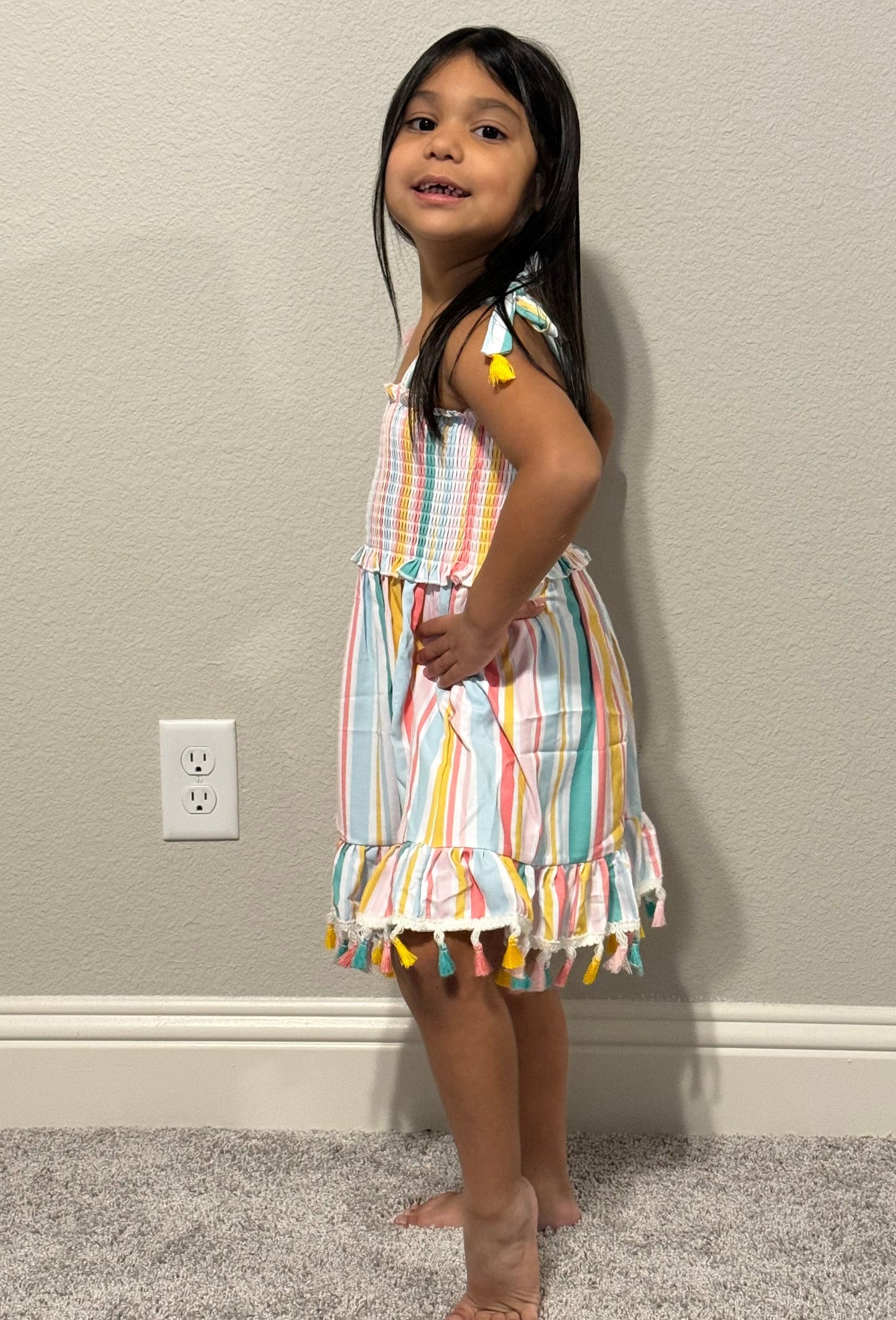 CANDY STRIPES DRESS