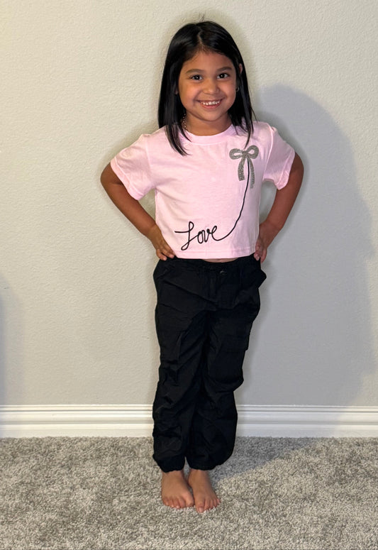 LOVE SEQUINS PANT SET