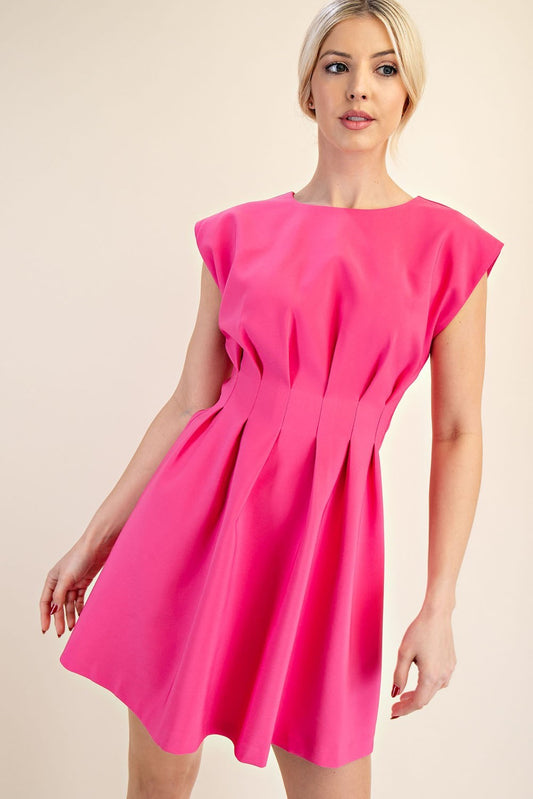 TRES CHIC DRESS - PINK