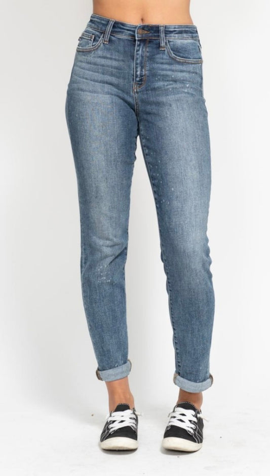 JUDY BLUE BLEACH SPLASH JEANS