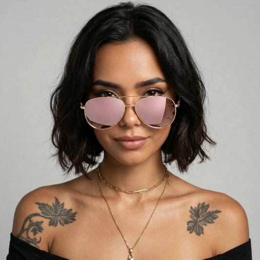 ACE SUNGLASSES - ROSE GOLD