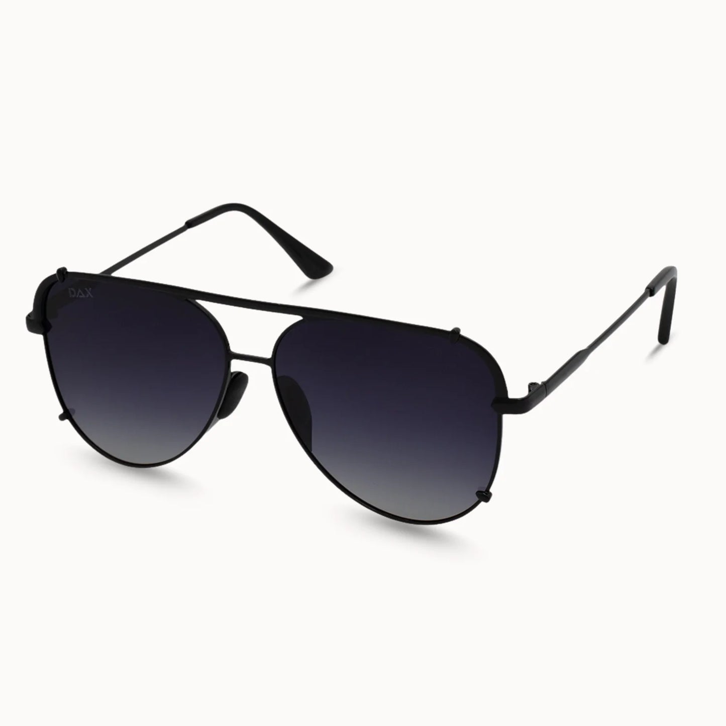SHAY SUNGLASSES - BLACK OMBRE