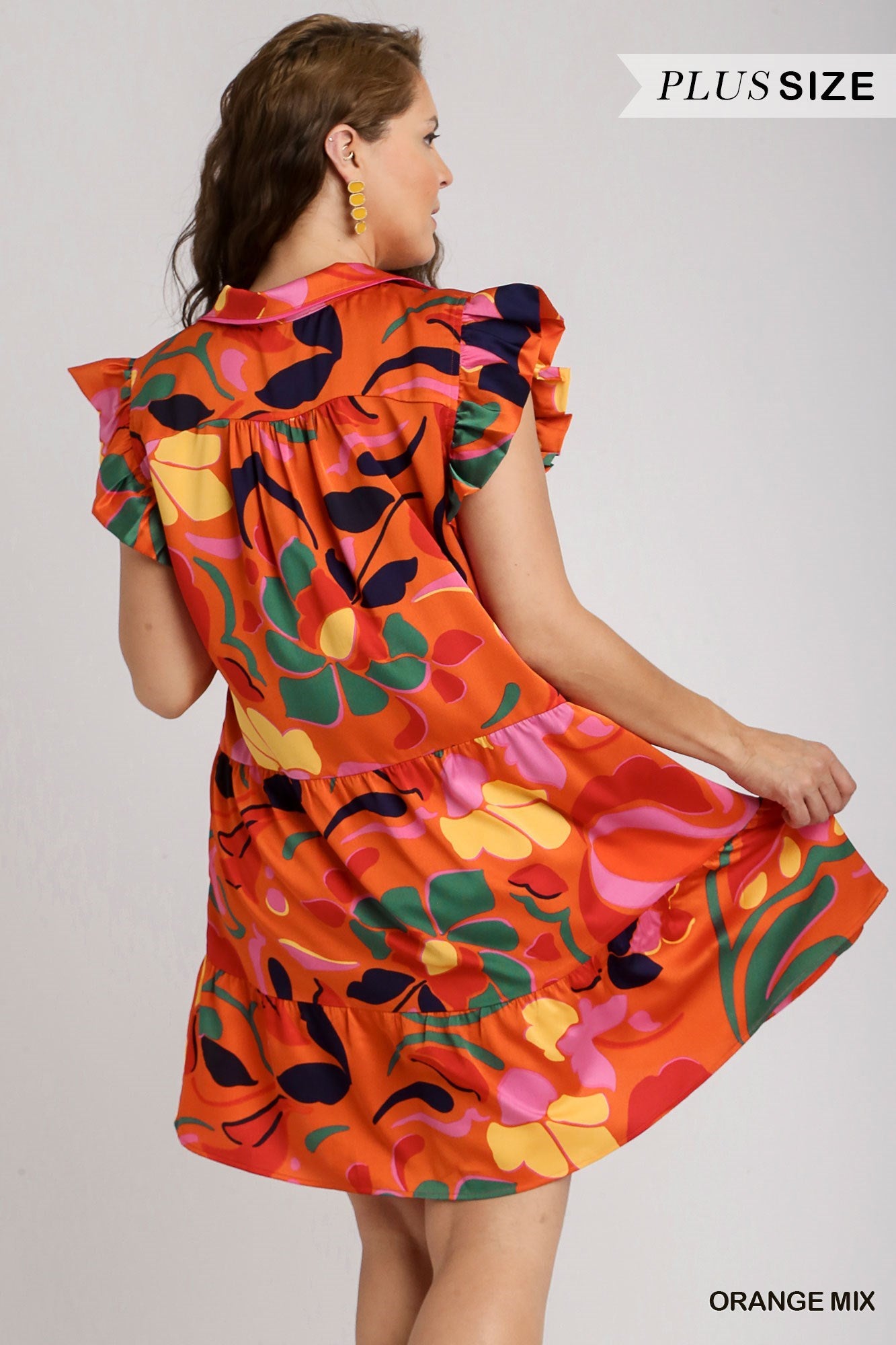 PLUS FUN SUMMER MIX DRESS