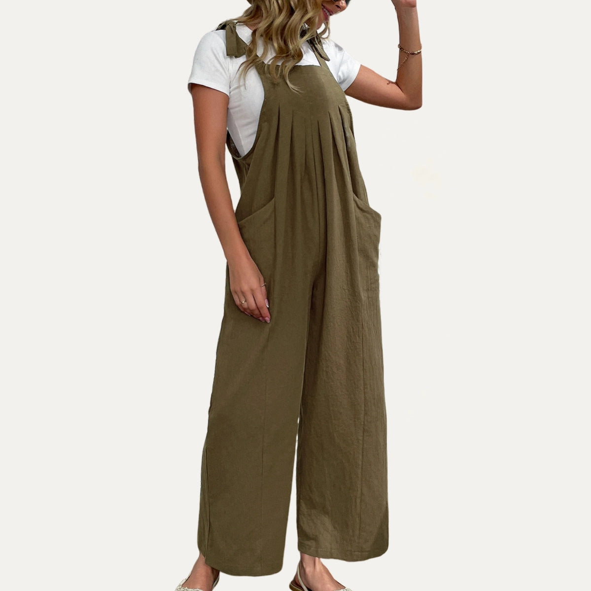 CASUAL DAY WIDE-LEG JUMPSUIT