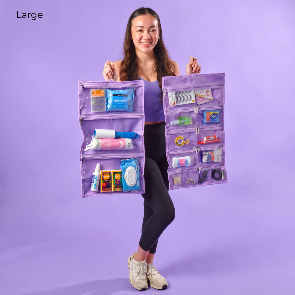 Kendall Country On-The-Go Organizer (NEW): Lilac / Large
