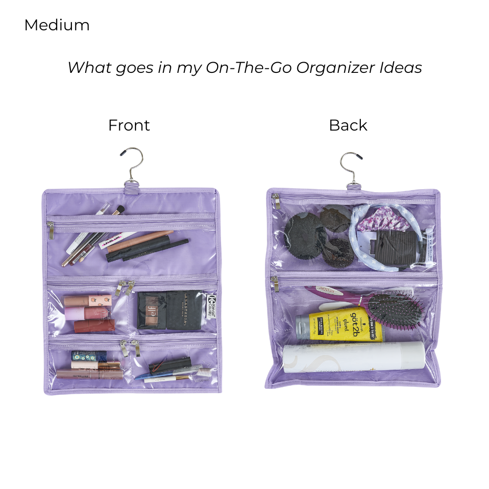 Kendall Country On-The-Go Organizer (NEW): Lilac / Large