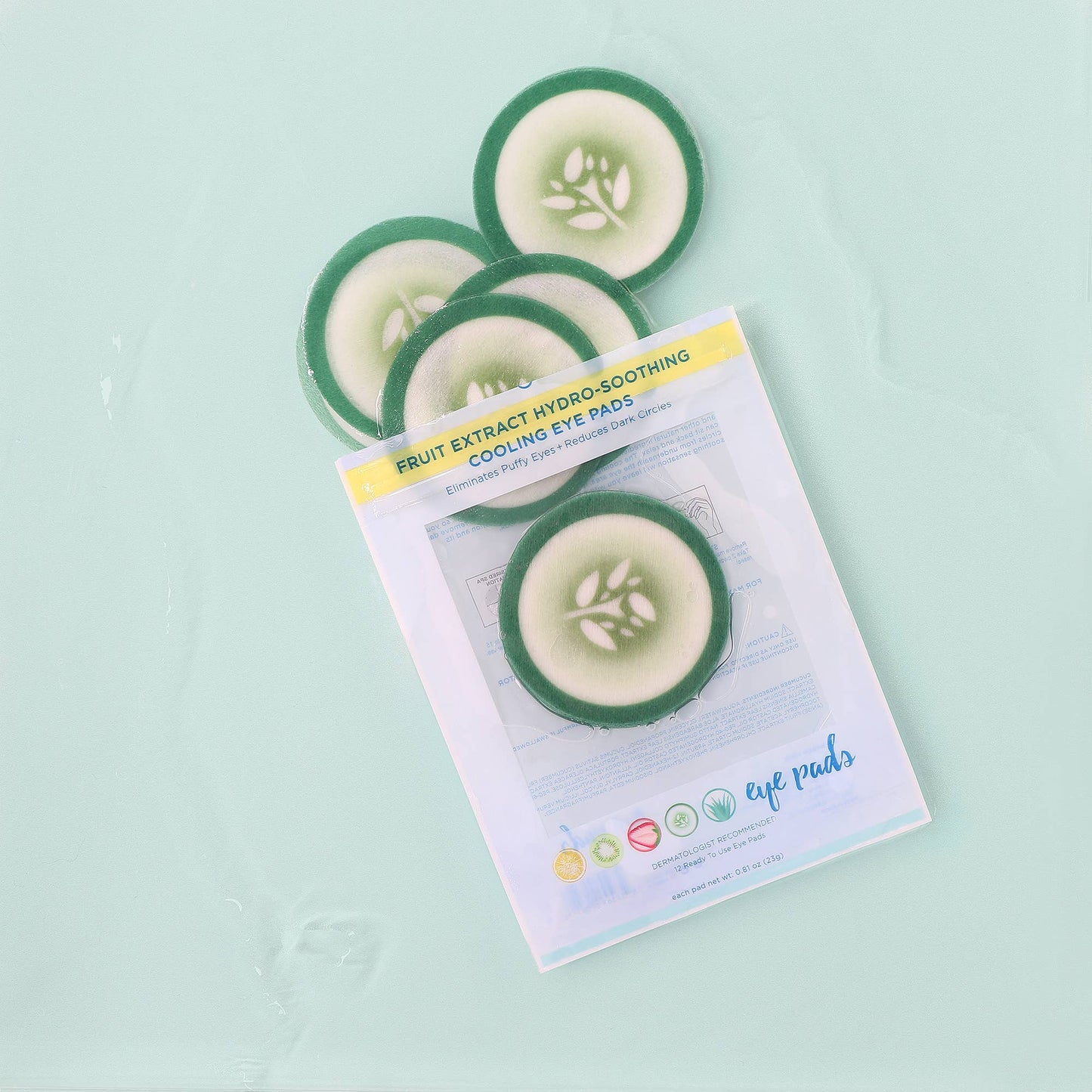 CUCUMBER HYDRO-SOOTHING SPA, COOLING EYE PADS