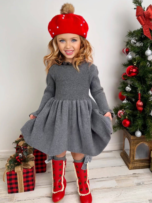 COZY SWEATER DRESS