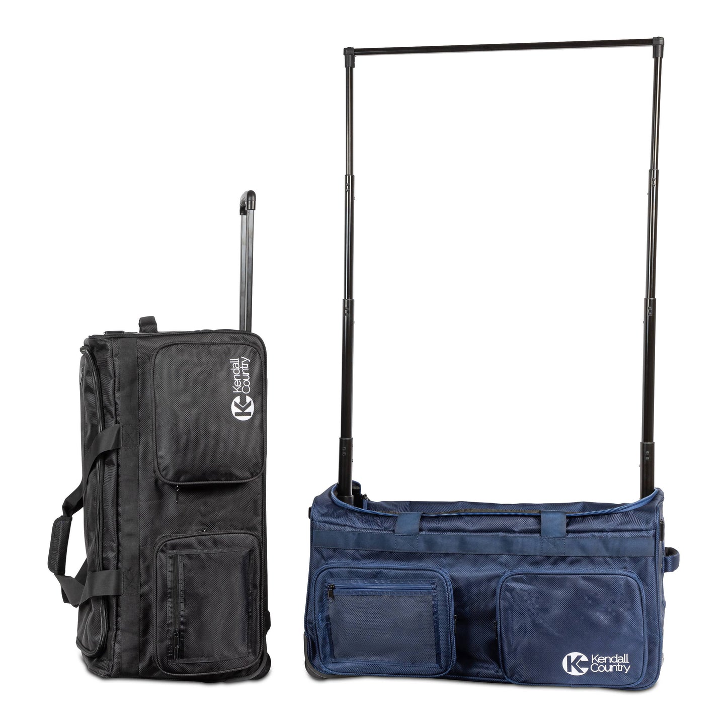 Collapsible Costume Rolling Dance Bag with Garment Rack -28": Purple