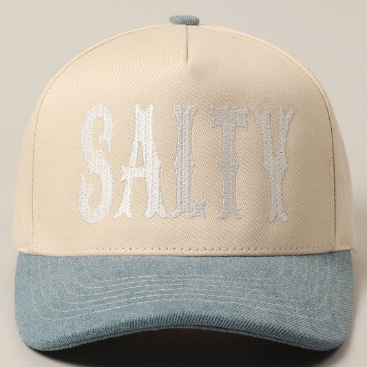 SALTY TWO-TONE TRUCKER HAT