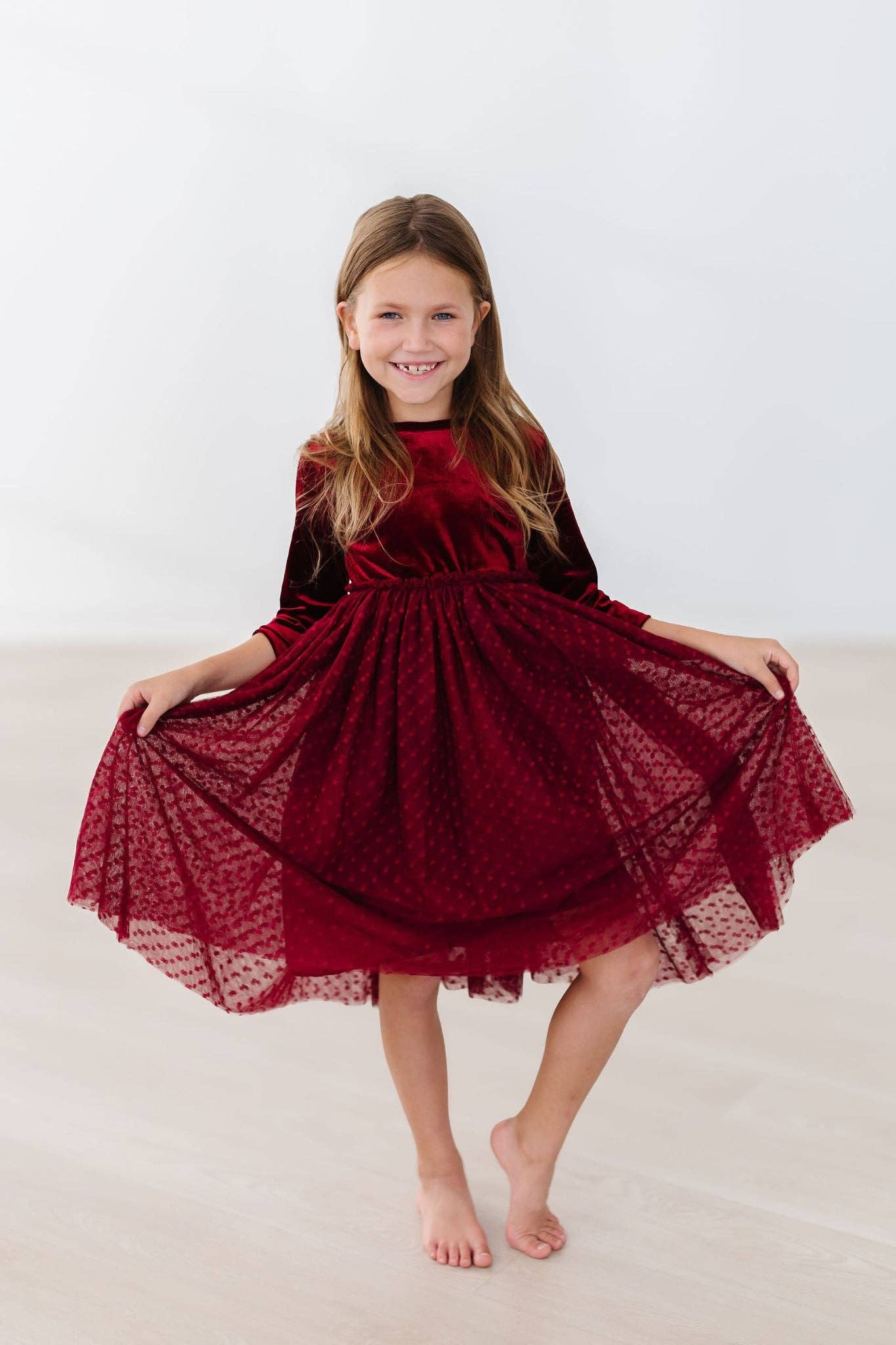 MILLIE'S VELVET TUTU DRESS