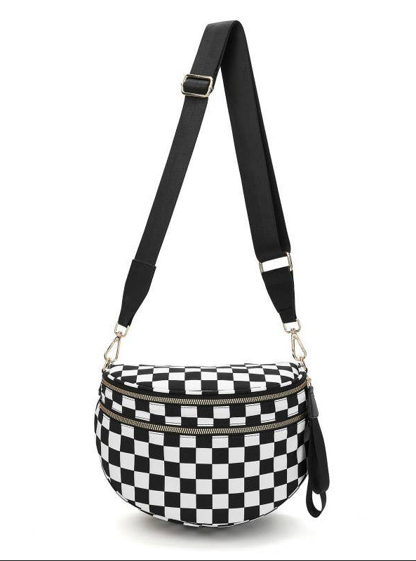 CROSSBODY BUM BAG - BLACK