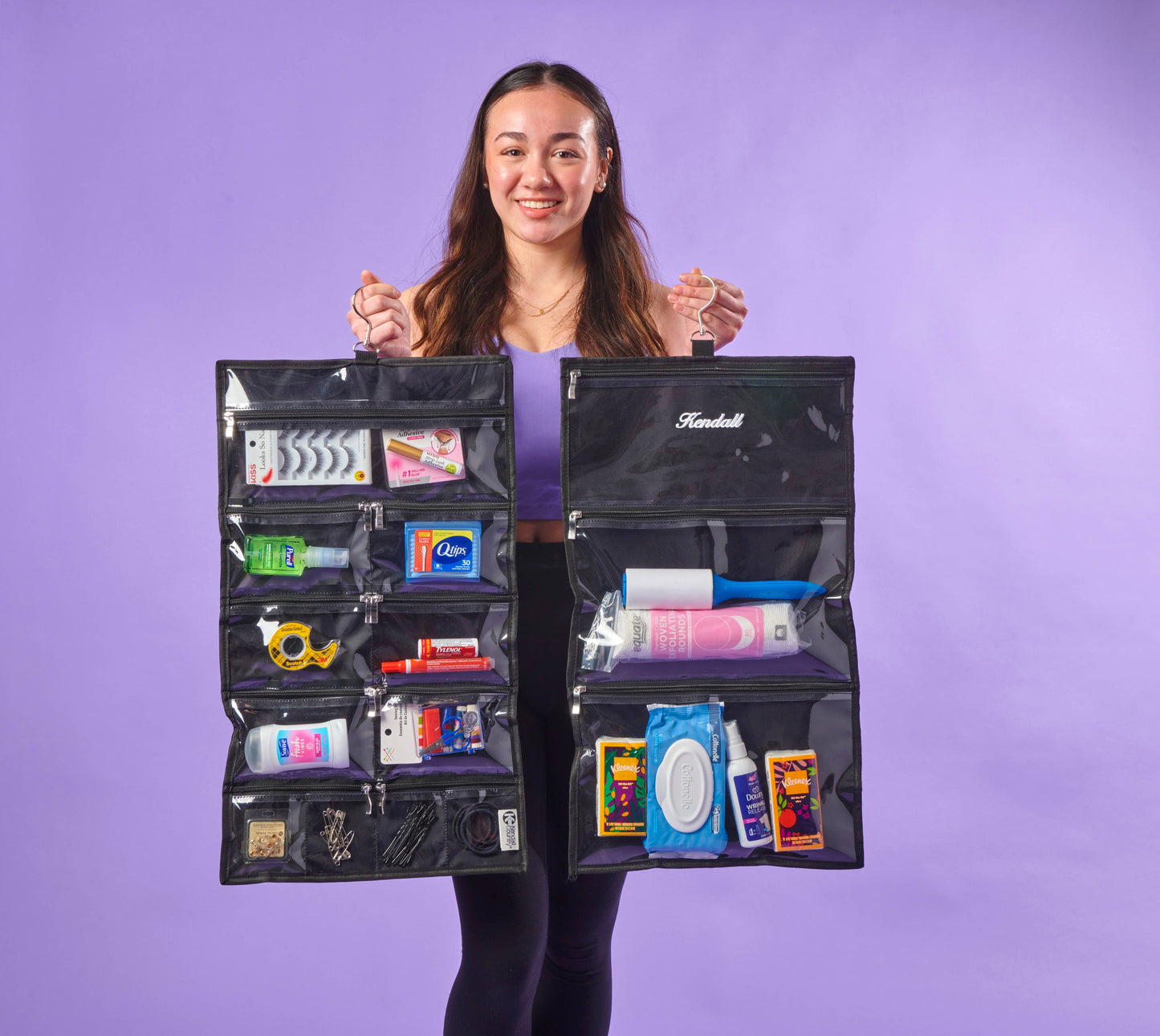 Kendall Country On-The-Go Organizer (NEW): Lilac / Large