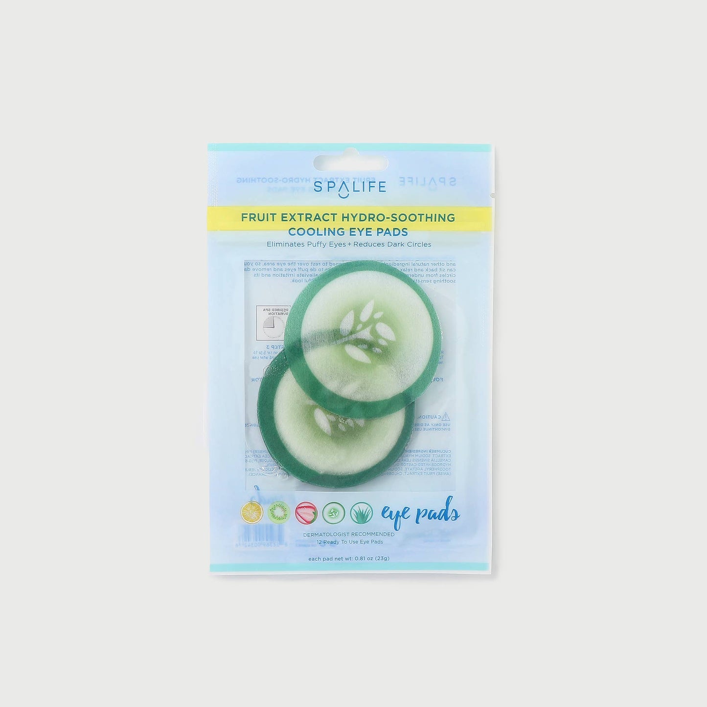 CUCUMBER HYDRO-SOOTHING SPA, COOLING EYE PADS