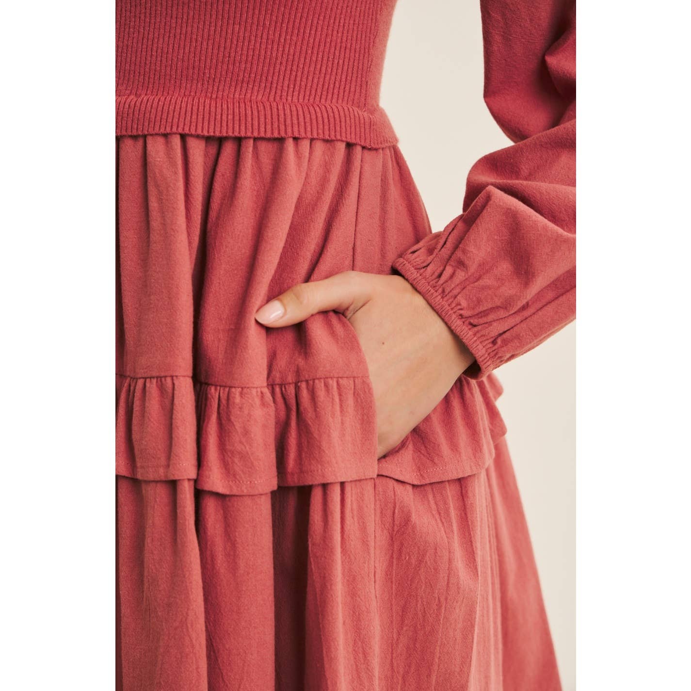 TWOFER SWEATER DRESS