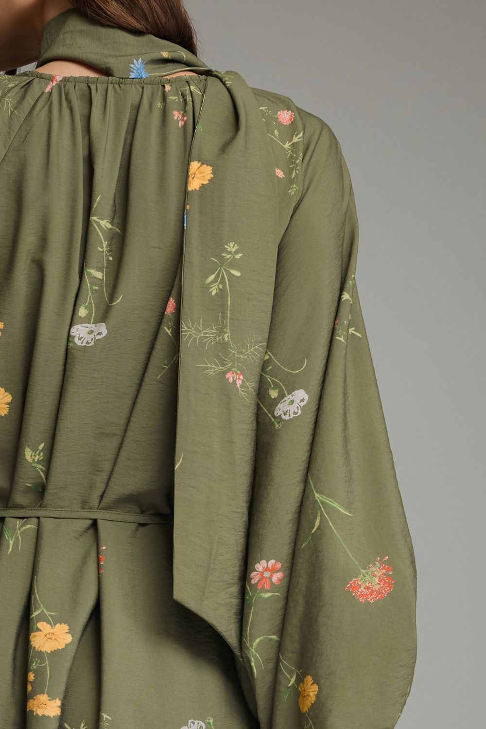 FALLING FOR YOU DRESS - OLIVE