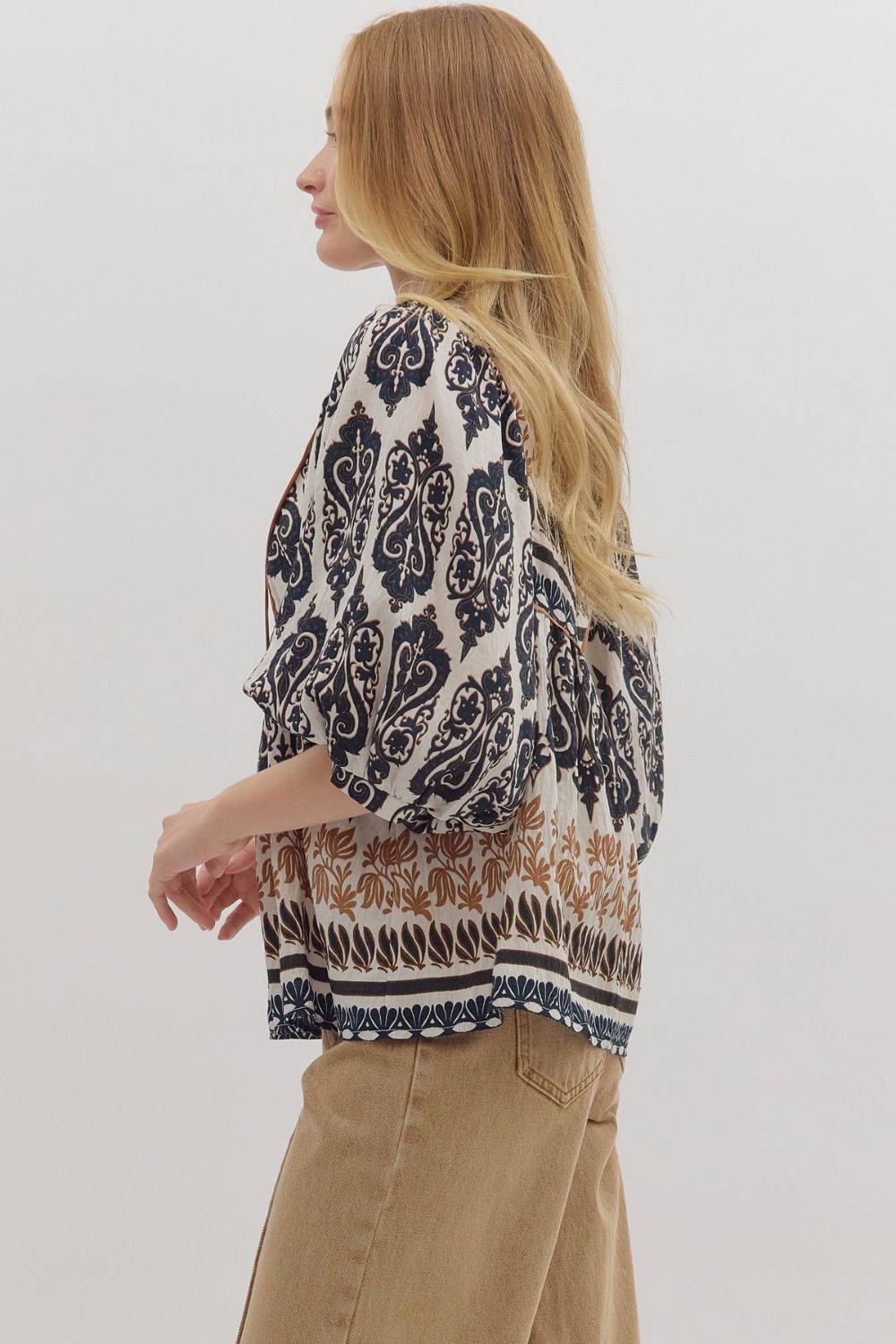 FALL PRINT TOP