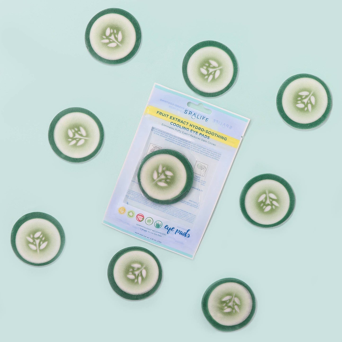 CUCUMBER HYDRO-SOOTHING SPA, COOLING EYE PADS