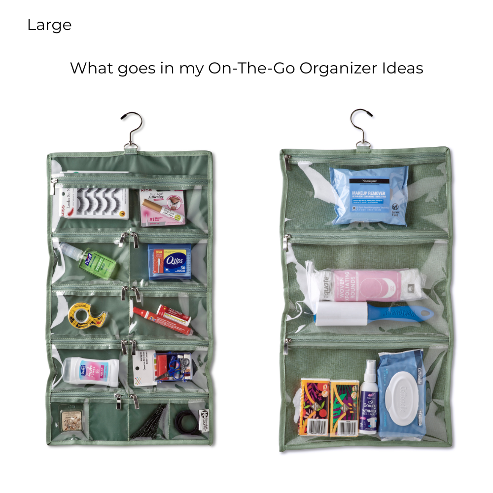 Kendall Country On-The-Go Organizer (NEW): Lilac / Large
