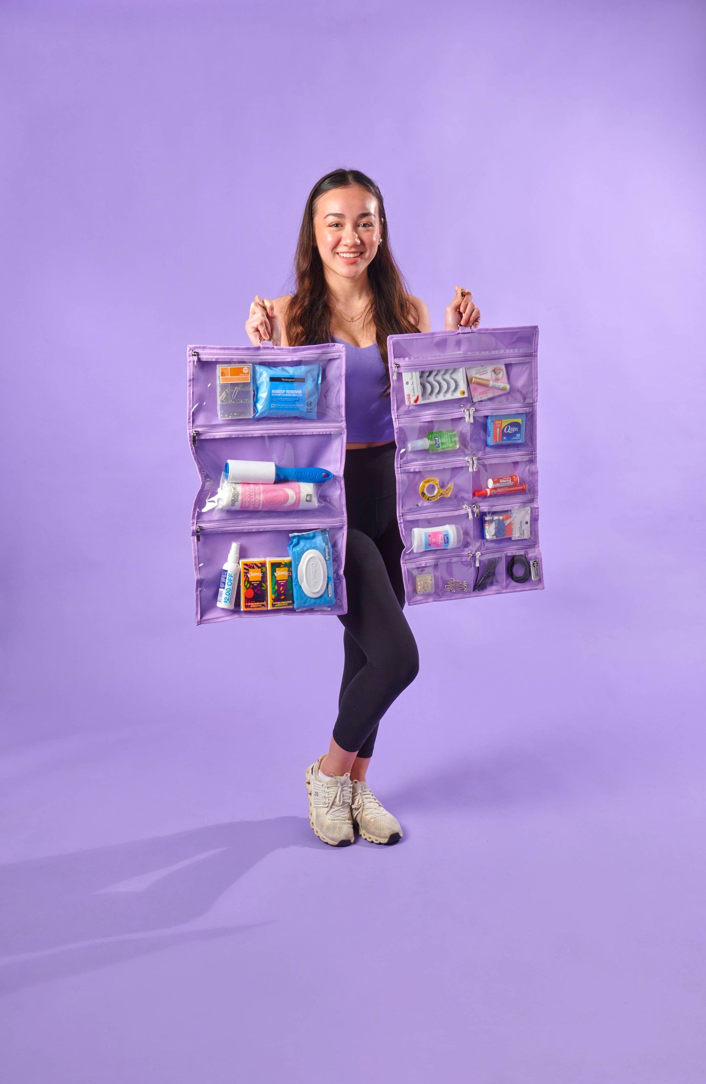 Kendall Country On-The-Go Organizer (NEW): Lilac / Large