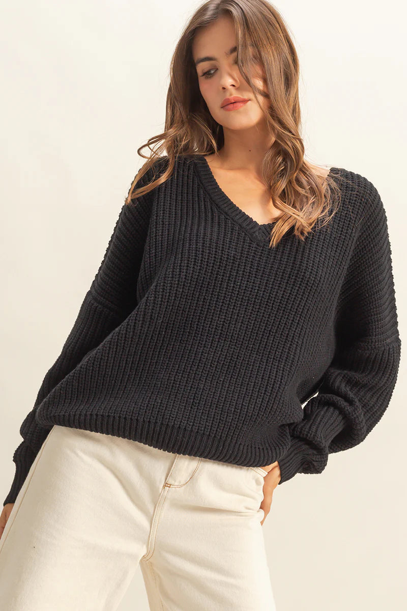 GRACIE SWEATER - BLACK