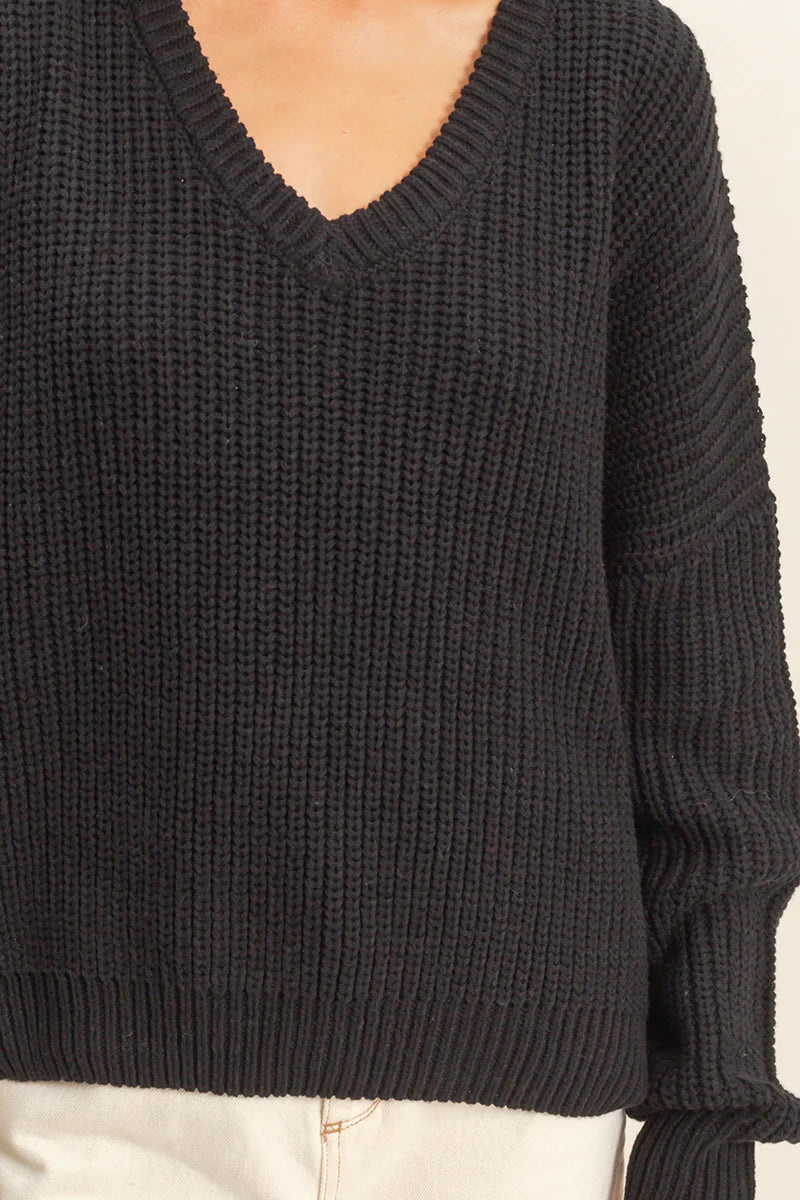 GRACIE SWEATER - BLACK