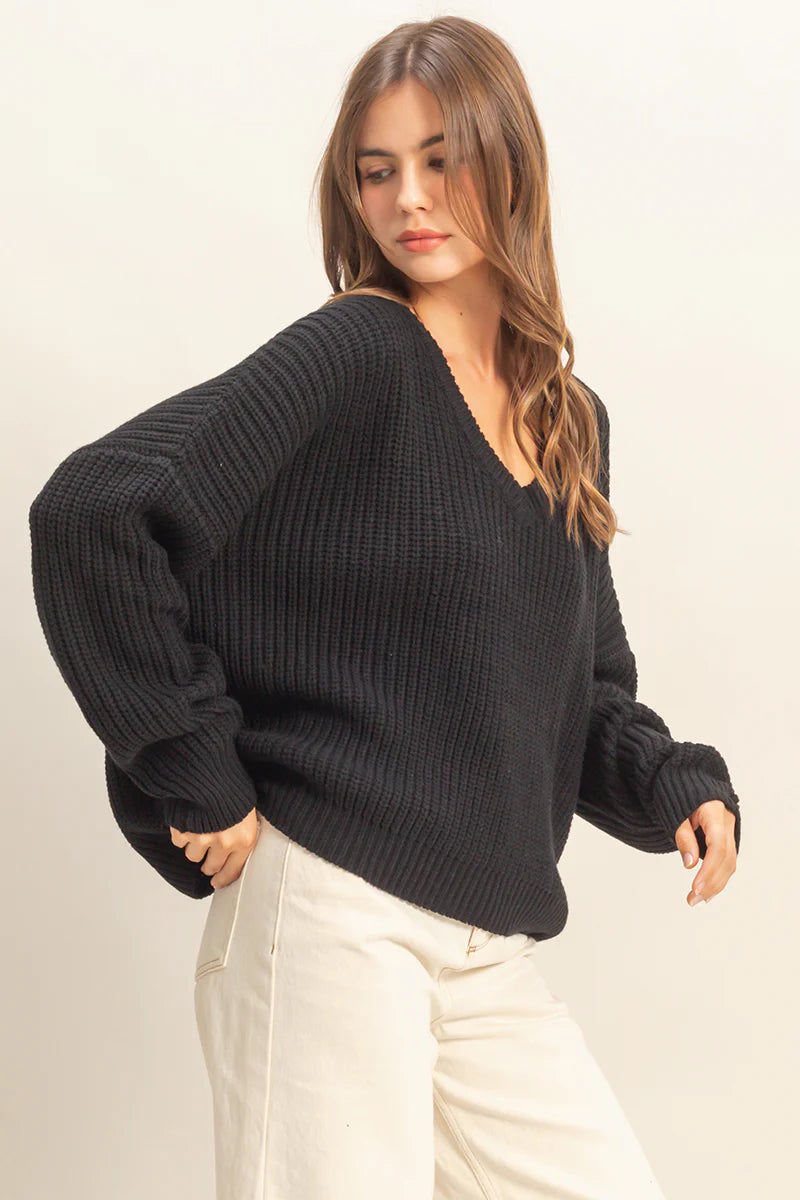GRACIE SWEATER - BLACK